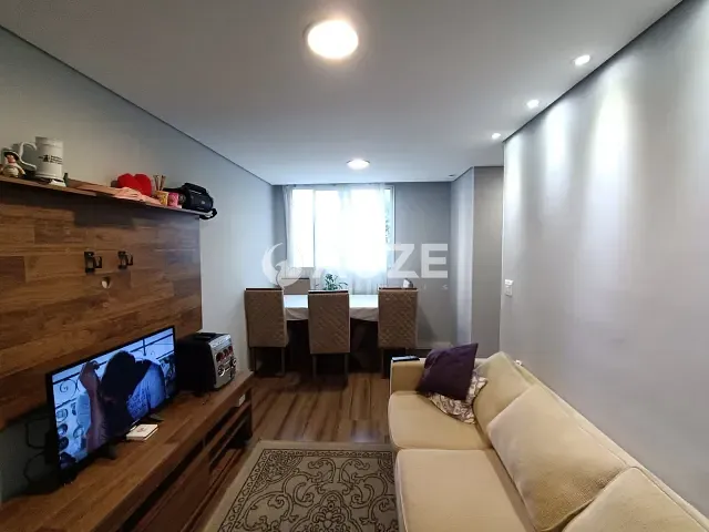 Apartamento com 60m² 2 quartos e 1 banheiro, à venda, no bairro Santa Quiteria em Curitiba