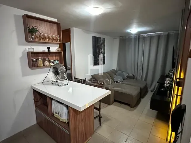 Apartamento 2 quartos e 1 banheiro, à venda, no bairro Moinho dos Ventos em Goiânia