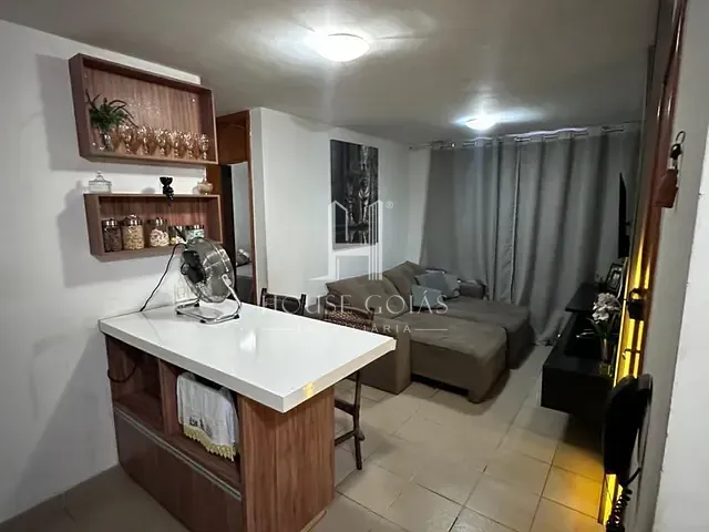 Apartamento 2 quartos e 1 banheiro, à venda, no bairro Moinho dos Ventos em Goiânia