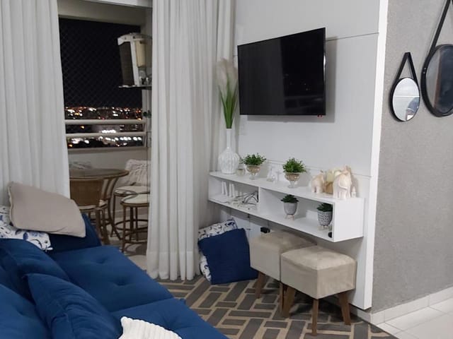 Apartamento com 62m² 2 quartos e 2 banheiros, à venda, no bairro Parque Amazônia em Goiânia