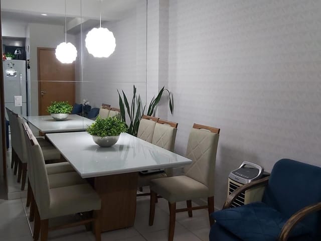 Apartamento com 62m² 2 quartos e 2 banheiros, à venda, no bairro Parque Amazônia em Goiânia