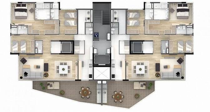 Apartamento, 3 quartos, 185 m² - Foto 2