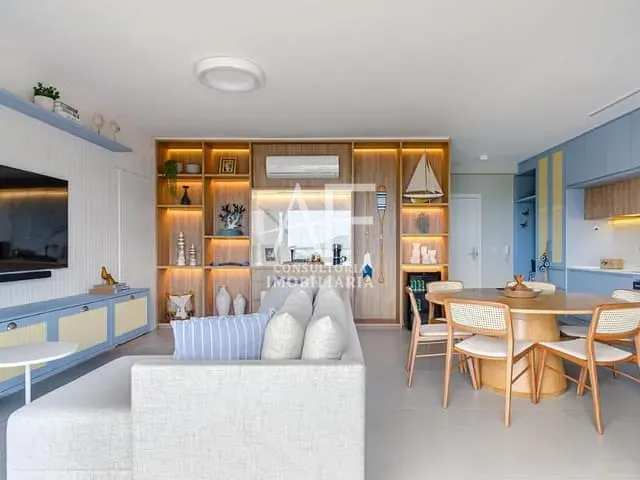 Apartamento com 122m² 3 quartos e 5 banheiros, à venda, no bairro Enseada em Ubatuba