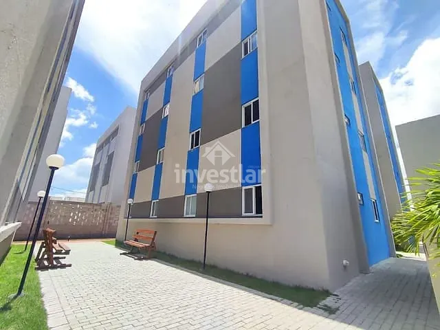 Apartamento com 42m² 2 quartos e 1 banheiro, para alugar, no bairro Três Irmãs em Campina Grande