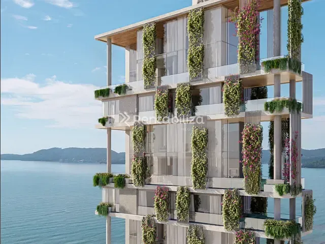 Apartamento com 260m² 4 quartos e 5 banheiros, à venda, no bairro Meia Praia em Itapema
