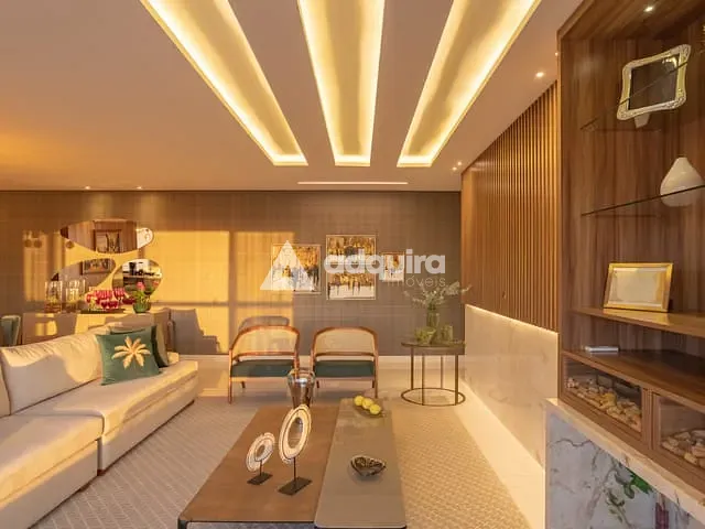 Apartamento com 338m² 3 quartos e 4 banheiros, à venda, no bairro Centro em Ponta Grossa