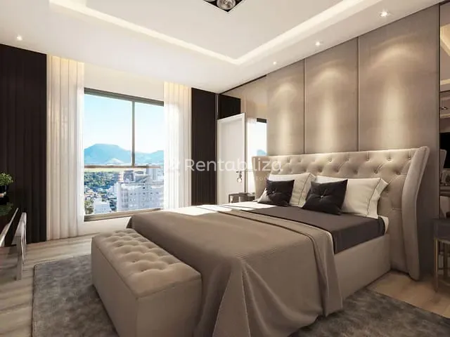 Apartamento 4 quartos e 1 banheiro, à venda, no bairro Meia Praia em Itapema