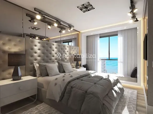 Apartamento 4 quartos e 1 banheiro, à venda, no bairro Meia Praia em Itapema