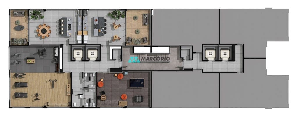 Apartamento à venda com 2 quartos, 60m² - Foto 15