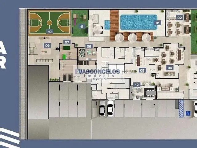 Apartamento com 10m² 2 quartos e 2 banheiros, à venda, no bairro Jardim Oswaldo Cruz em São José Dos Campos