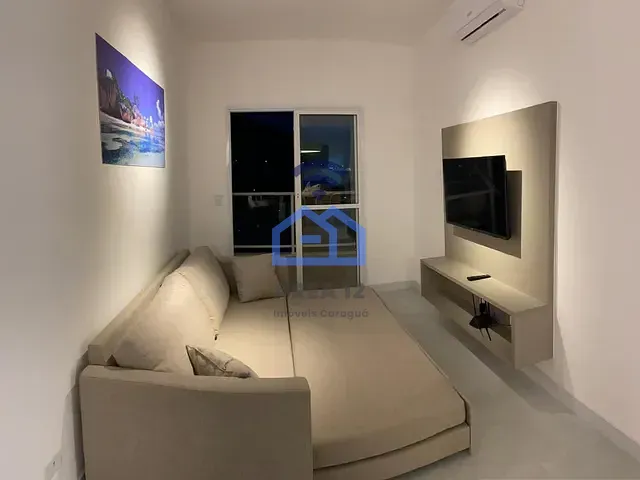 Apartamento 2 quartos e 2 banheiros, para alugar, no bairro Cidade Jardim em Caraguatatuba