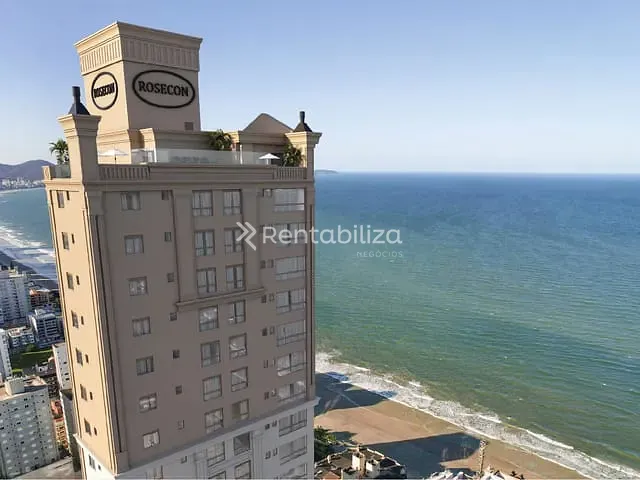 Apartamento com 356m² 4 quartos e 5 banheiros, à venda, no bairro Meia Praia em Itapema