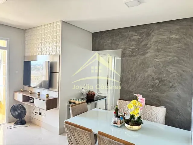 Apartamento 3 quartos e 2 banheiros, à venda, no bairro Grande Terceiro em Cuiabá