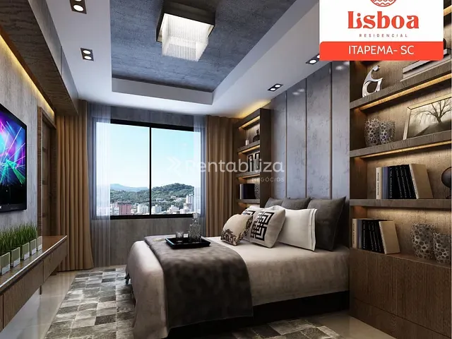 Apartamento 2 quartos e 3 banheiros, à venda, no bairro Morretes em Itapema