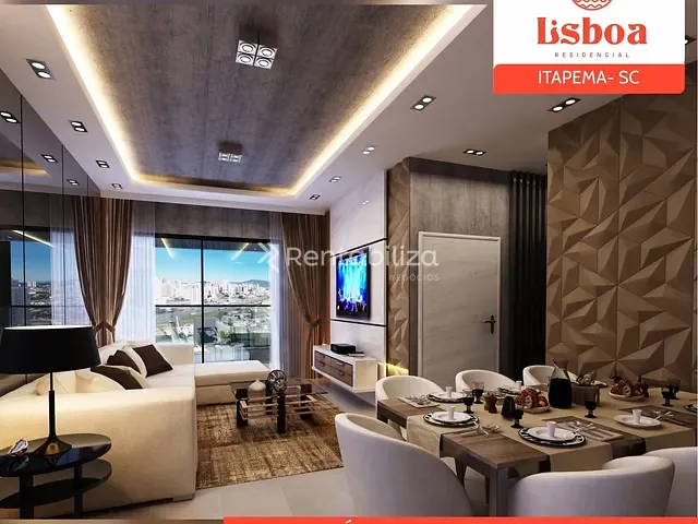 Apartamento 2 quartos e 3 banheiros, à venda, no bairro Morretes em Itapema
