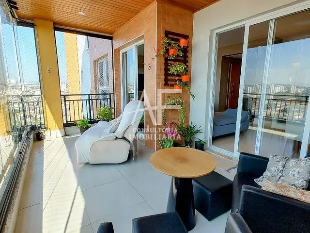 Apartamento com 166m² 3 quartos e 5 banheiros, à venda, no bairro Jardim das Nações em Taubaté