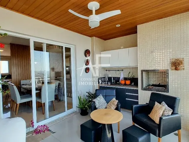 Apartamento com 166m² 3 quartos e 5 banheiros, à venda, no bairro Jardim das Nações em Taubaté