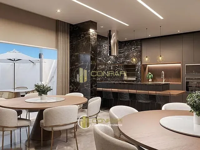Apartamento com 220m² 4 quartos e 5 banheiros, à venda, no bairro Meia Praia em Itapema