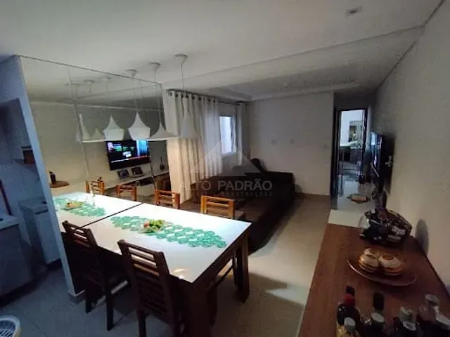 Apartamento com 60m² 2 quartos e 1 banheiro, à venda, no bairro Vila Nossa Senhora das Vitórias em Mauá