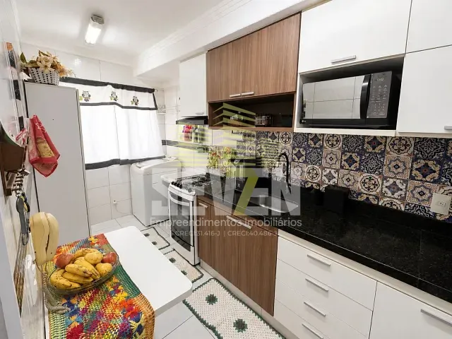 Apartamento com 69m² 3 quartos e 1 banheiro, à venda, no bairro Parque Viaduto em Bauru