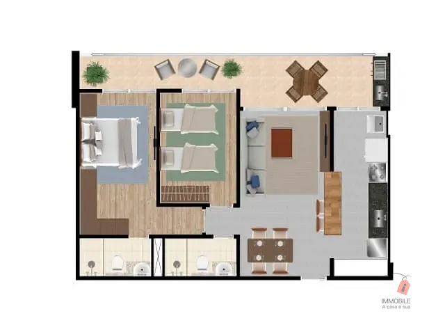 Apartamento à venda, no bairro Centro em Petrópolis