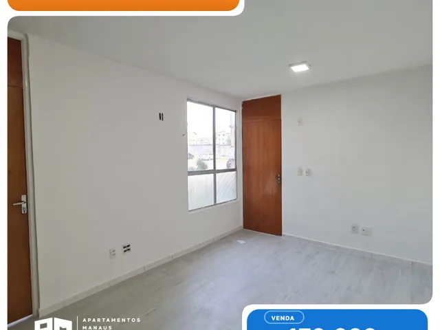 Apartamento 2 quartos e 1 banheiro, à venda, no bairro Lago Azul em Manaus