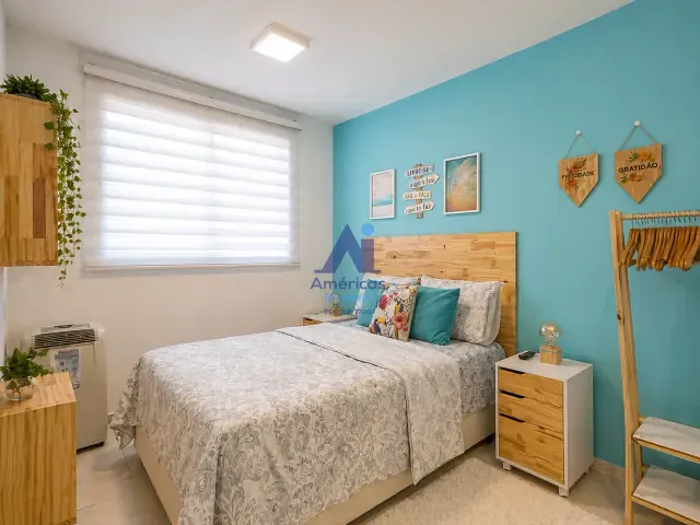 Apartamento com 64m² 2 quartos e 2 banheiros, para alugar, no bairro Jacarepaguá em Rio de Janeiro