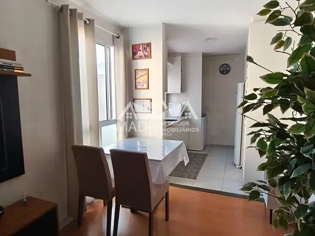 Apartamento 2 quartos e 1 banheiro, à venda, no bairro Bela Vista em Palhoça