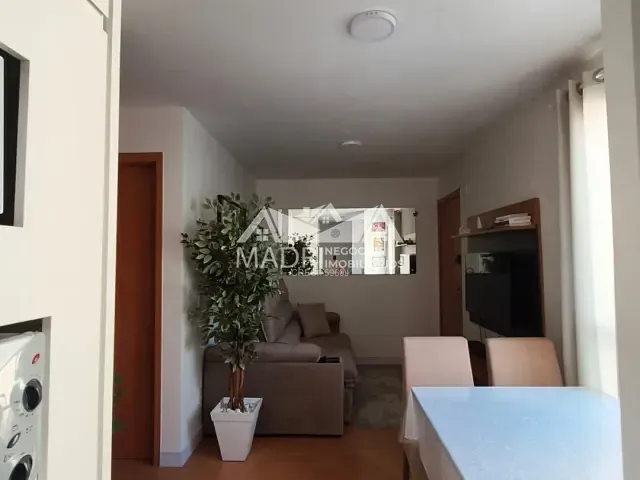 Apartamento 2 quartos e 1 banheiro, à venda, no bairro Bela Vista em Palhoça