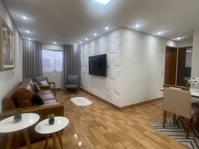 Apartamento com 62m² 2 quartos e 2 banheiros, à venda, no bairro Parque Amazônia em Goiânia