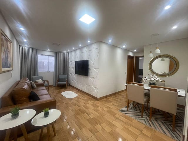 Apartamento com 62m² 2 quartos e 2 banheiros, à venda, no bairro Parque Amazônia em Goiânia