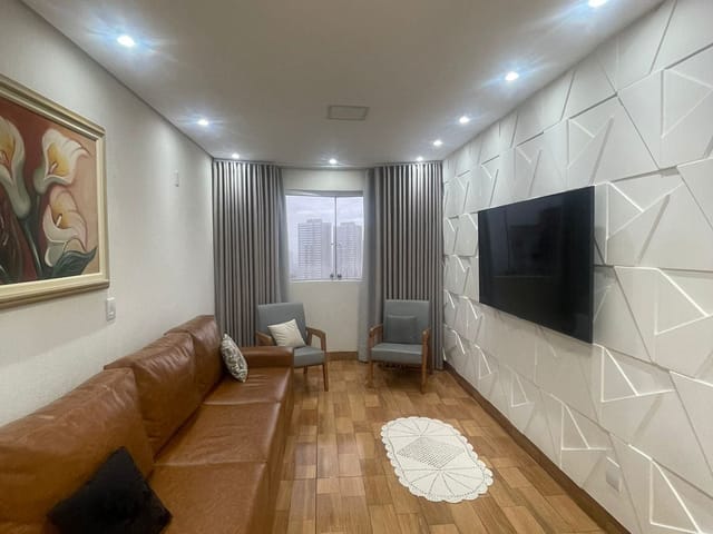 Apartamento com 62m² 2 quartos e 2 banheiros, à venda, no bairro Parque Amazônia em Goiânia