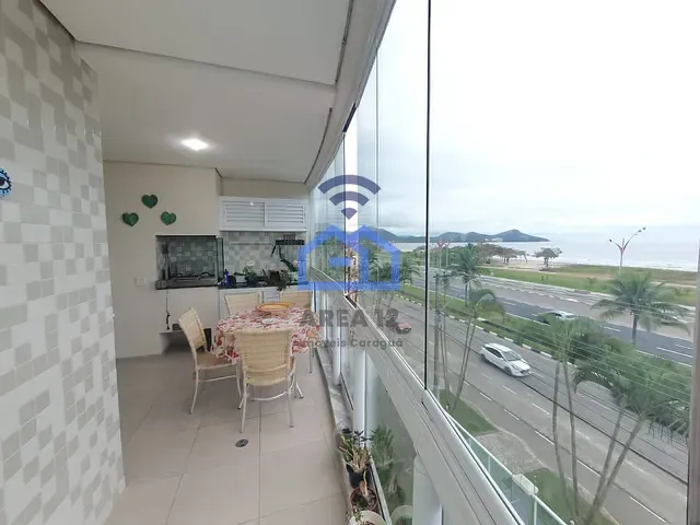 Apartamento 3 quartos e 2 banheiros, para alugar, no bairro Indaiá em Caraguatatuba