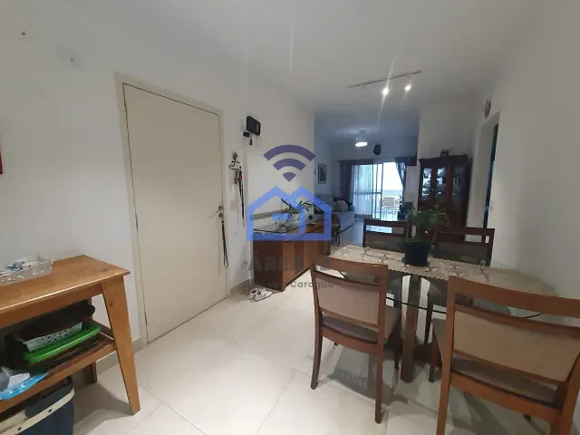 Apartamento 3 quartos e 2 banheiros, para alugar, no bairro Indaiá em Caraguatatuba