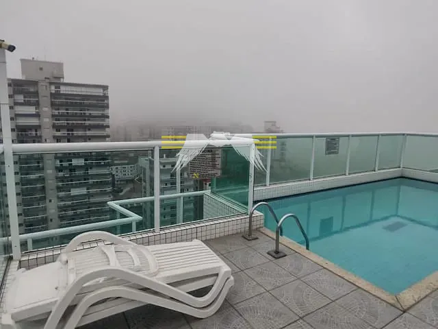 Apartamento com 65m² 2 quartos e 1 banheiro, à venda, no bairro Ocian em Praia Grande