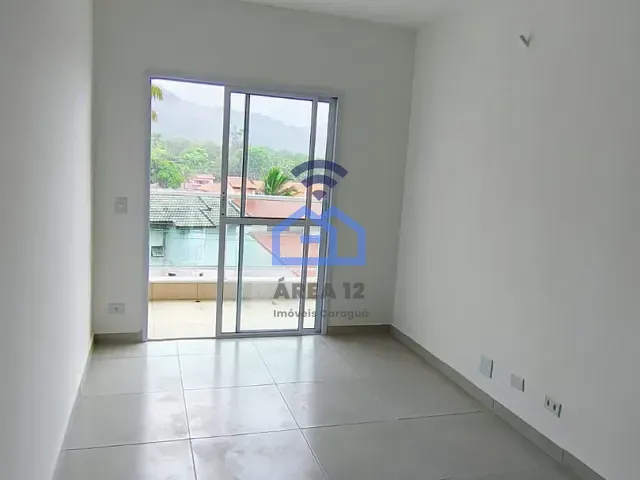 Apartamento com 85m² 2 quartos e 1 banheiro, para alugar, no bairro Cidade Jardim em Caraguatatuba