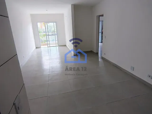 Apartamento com 85m² 2 quartos e 1 banheiro, para alugar, no bairro Cidade Jardim em Caraguatatuba