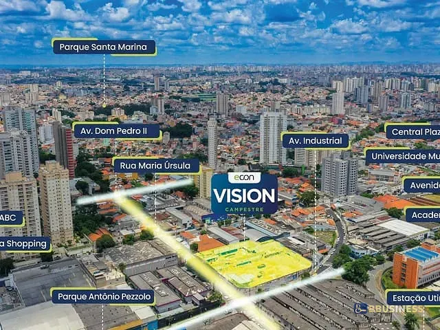 Apartamento 2 quartos e 1 banheiro, à venda, no bairro Campestre em Santo André
