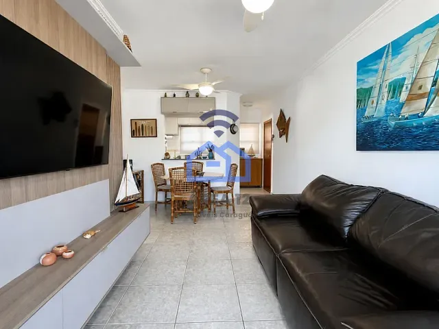 Apartamento 3 quartos e 2 banheiros, à venda, no bairro Martim de Sá em Caraguatatuba