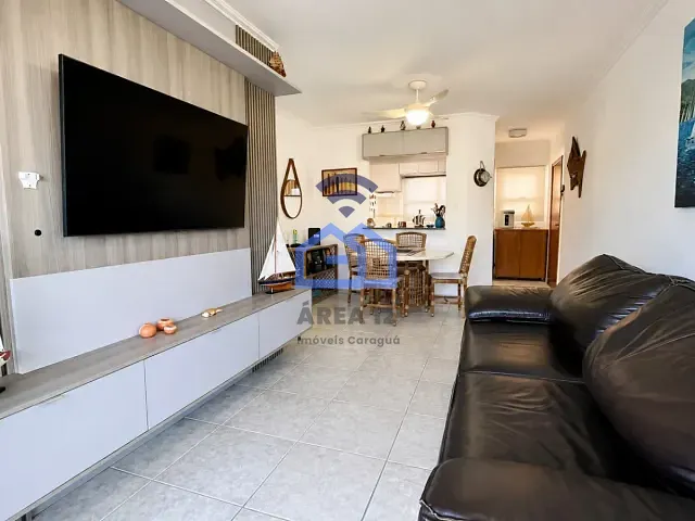 Apartamento 3 quartos e 2 banheiros, à venda, no bairro Martim de Sá em Caraguatatuba
