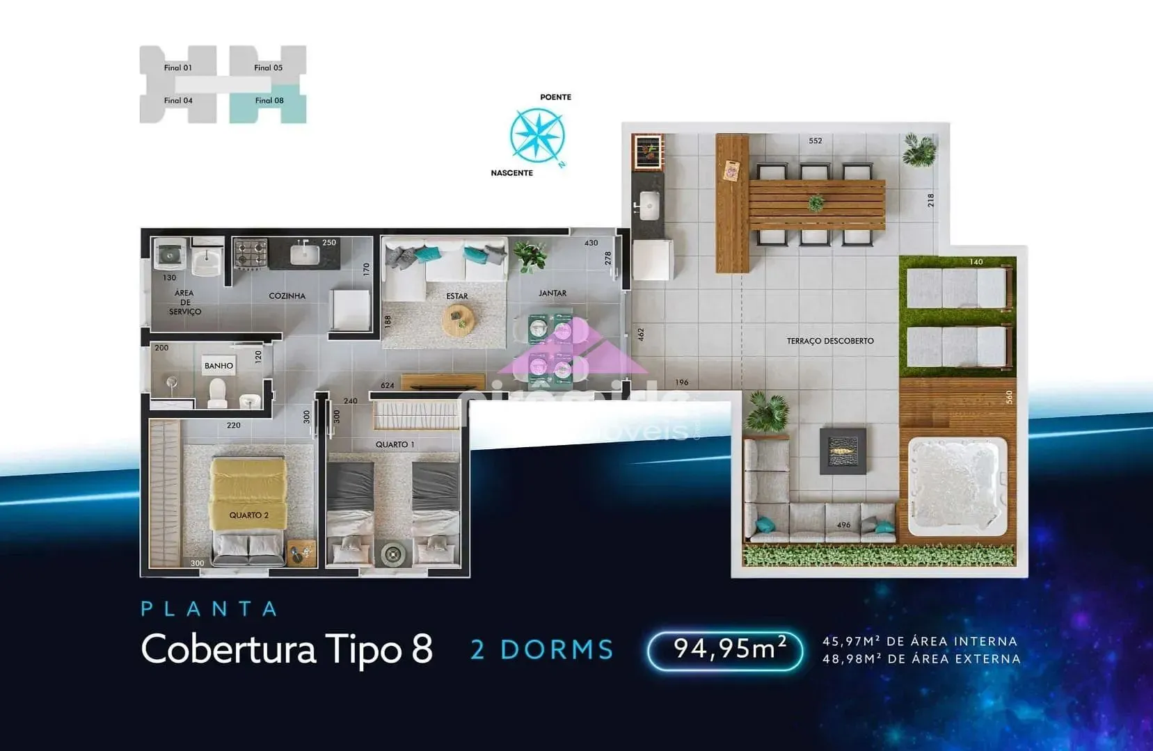 Apartamento, 2 quartos, 94 m² - Foto 5