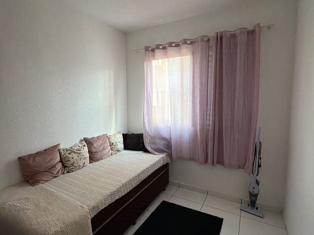 Apartamento 2 quartos e 1 banheiro, para alugar, no bairro Balneário Salto Grande em Americana