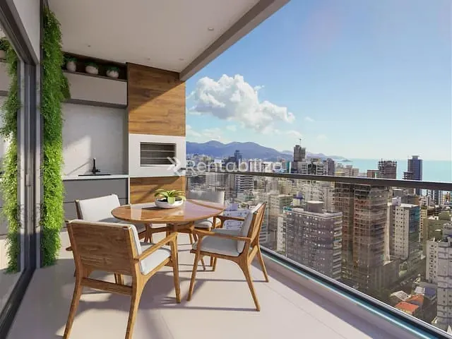 Apartamento 3 quartos e 3 banheiros, à venda, no bairro Meia Praia em Itapema