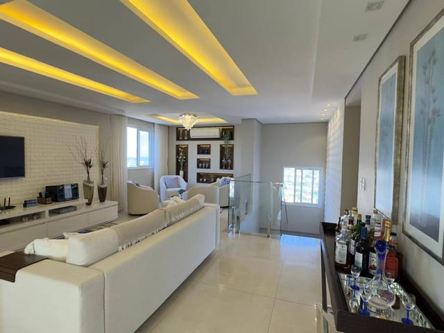 Apartamento 4 quartos e 6 banheiros, à venda, no bairro Monte Castelo em Campo Grande