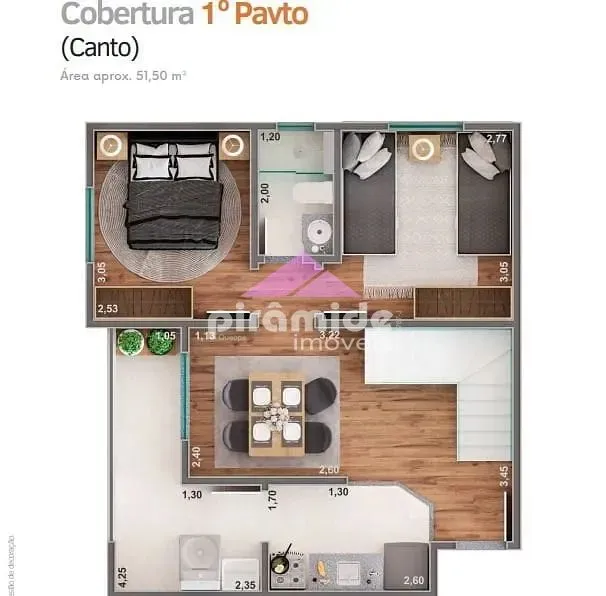 Apartamento, 2 quartos, 104 m² - Foto 3