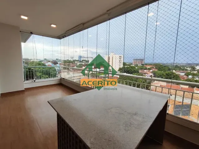 Apartamento com 170m² 3 quartos e 3 banheiros, para alugar, no bairro Vila Mendonça em Araçatuba