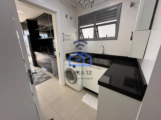 Apartamento com 200m² 2 quartos e 1 banheiro, para alugar, no bairro Indaiá em Caraguatatuba