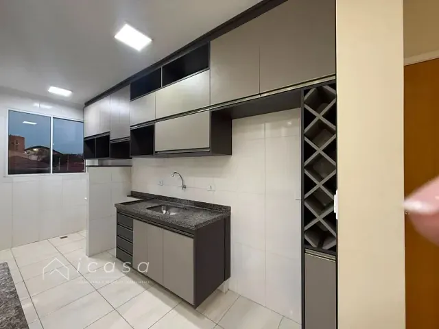 Apartamento com 70m² 2 quartos e 2 banheiros, para alugar, no bairro Vila Antônio Augusto Luiz em Caçapava