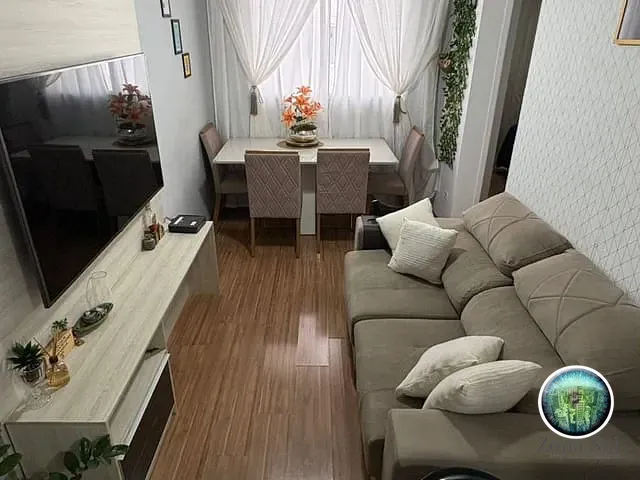 Apartamento com 49m² 2 quartos e 1 banheiro, à venda, no bairro Jardim Novo Mundo em Votorantim