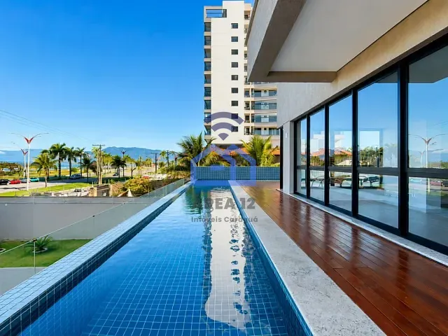 Apartamento 2 quartos e 2 banheiros, para alugar, no bairro Indaiá em Caraguatatuba